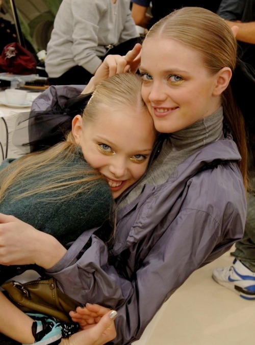 fytanyadziahileva:Backstage Chanel Ready-to-Wear S/S 2007Tanya & Vlada