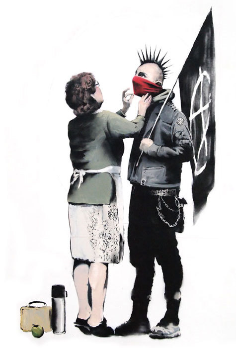 ashhlyy:  Banksy  