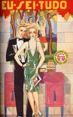 via msbehavoyeur:  Eu Sei Tudo, No. 10, March 1927.  via 