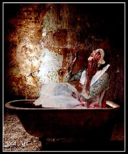 theluckyhell:  The Bathory series… myself as a modern incarnation of Elizabeth Photo: Mad RedCostume: Mad FashionMuah/Styling: me/ Mad Red 