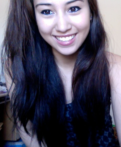tara-cavaallli:  hair down! okay. last one! 