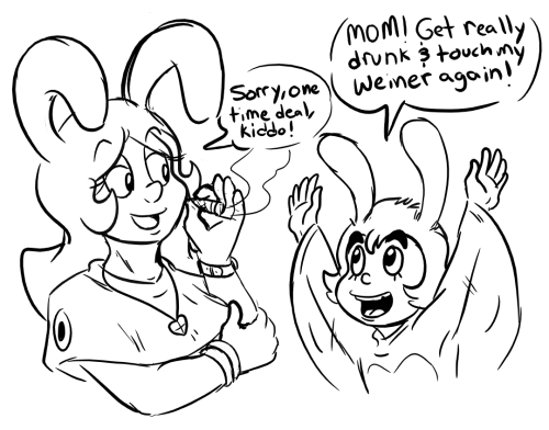 my characters are pretty messed up