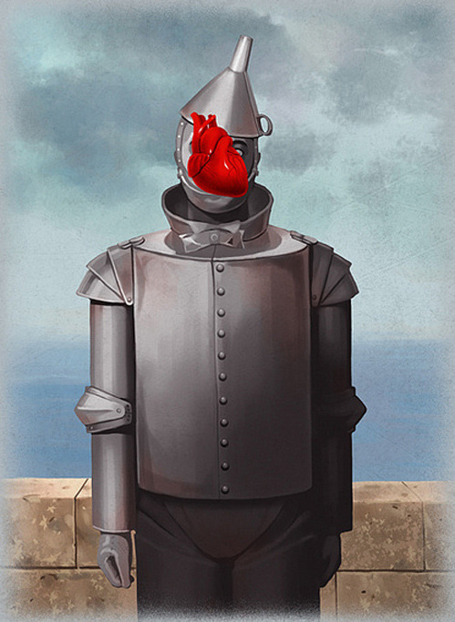 nevver:If Magritte only had a heart, Ben Chen