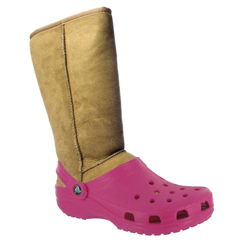 i actually saw someone wearing these   today