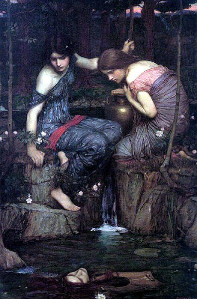 Porn Pics John William Waterhouse Nymphs Finding the