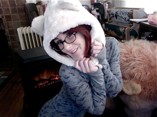 I&rsquo;ve been wearing this bear hat non-stop since I got it a few days ago.