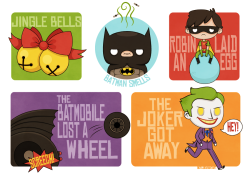 dcplanet:  ♬ ♪ ♩ ♫ ♪ Jingle bells, Batman smells, Robin laid an egg. The Batmobile lost a wheel, the Joker got away ♬ ♪ ♩ ♫ ♪ Batman Smells by beyx 