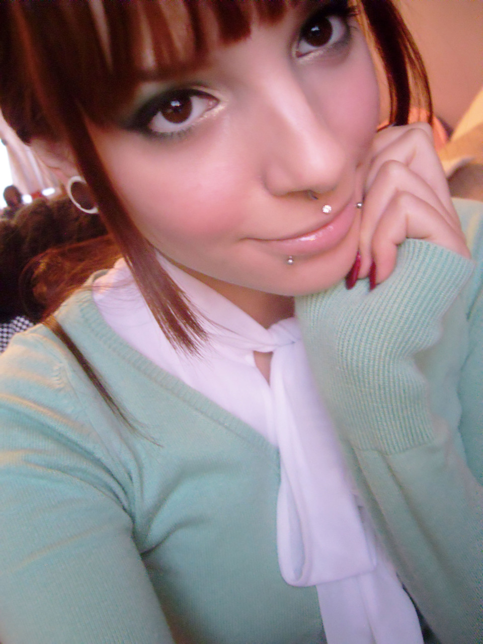 beautifully-modified-women:  I’ve been told my piercings make me look less feminine