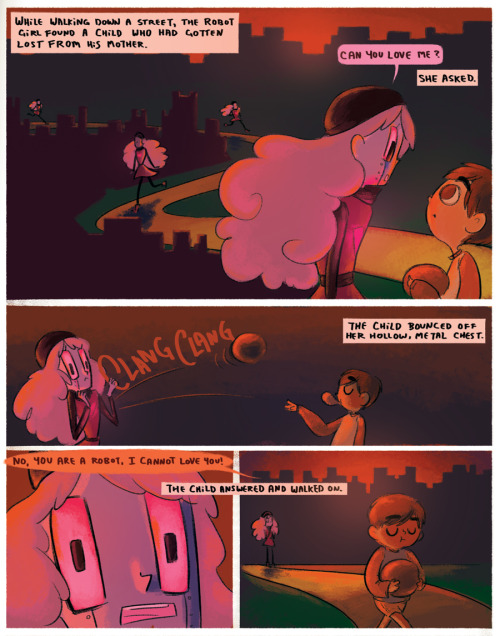 isthatwhatyoumistletoe: the little robot girl you can see larger images of the pages here