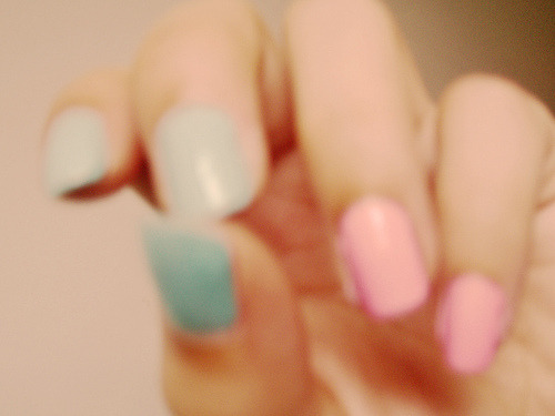 pink & teal