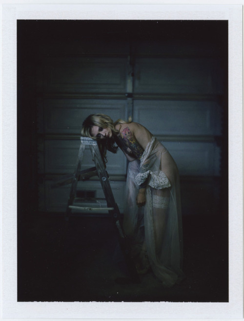 polaroid by Nathan Appel | Theresa Manchester ladder to nowhere