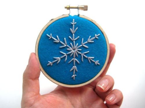 Sex amorningcupofjo:  Handmade snowflake ornaments pictures