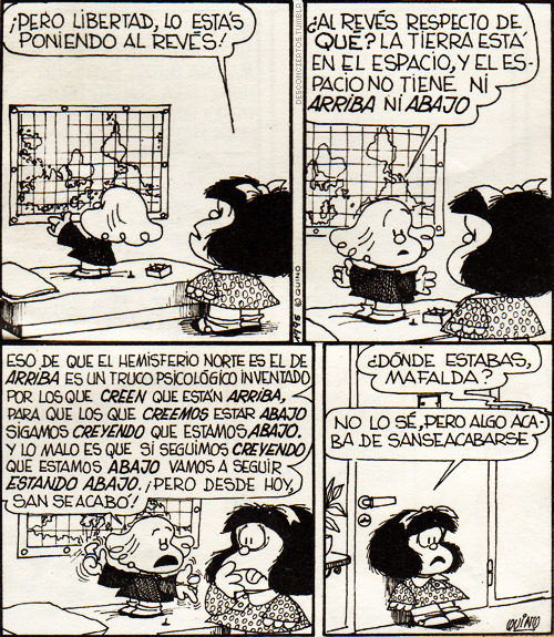 tirascosmicas:  Mafalda. 