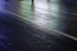 deshaunicus:  Abstract. If you’re in NYC and it happens to rain, do yourself a favor and look down. It’s beautiful. 
