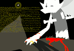 diirawringly:  dinnerpartydan:  Most moving speech in Homestuck delivered by a firefly in morse code. God dammit, Hussie. *sniff*  oh my god whyyyyyy  aww jeez this killed me :c