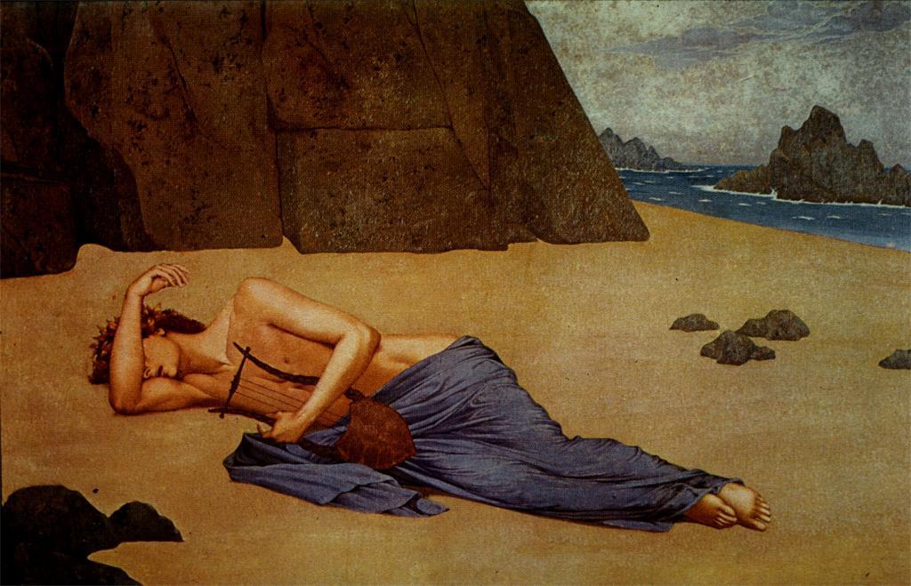 Alexandre Seon, Lament of Orpheus, 1896