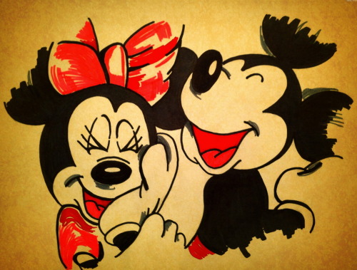 Mickey and minnie disneyland