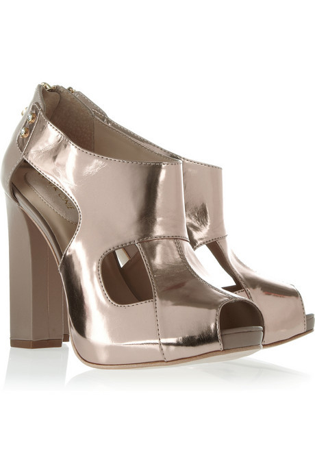 Alexandra Metallic Leather SandalsKat Maconie @ The Outnet | $340