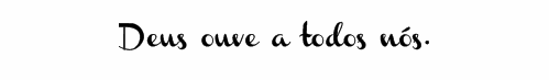 Que seja infinito ∞