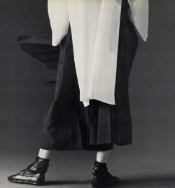 tricote-blog:  Yohji Yamamoto f/w 1984 