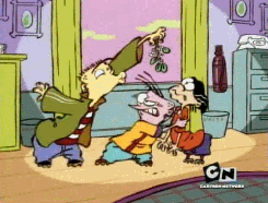  Ed: Do you see what I see? Eddy: Where’d you get that mistletoe, it’s July!