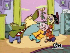  Ed: Do you see what I see? Eddy: Where’d you get that mistletoe, it’s July!