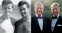  Louis Halsey, 88, and John Spofford, 94, November 11, 2011 New York City, New York The couple married after 64 years together.  OMG stoppppp, too fucking cute. 