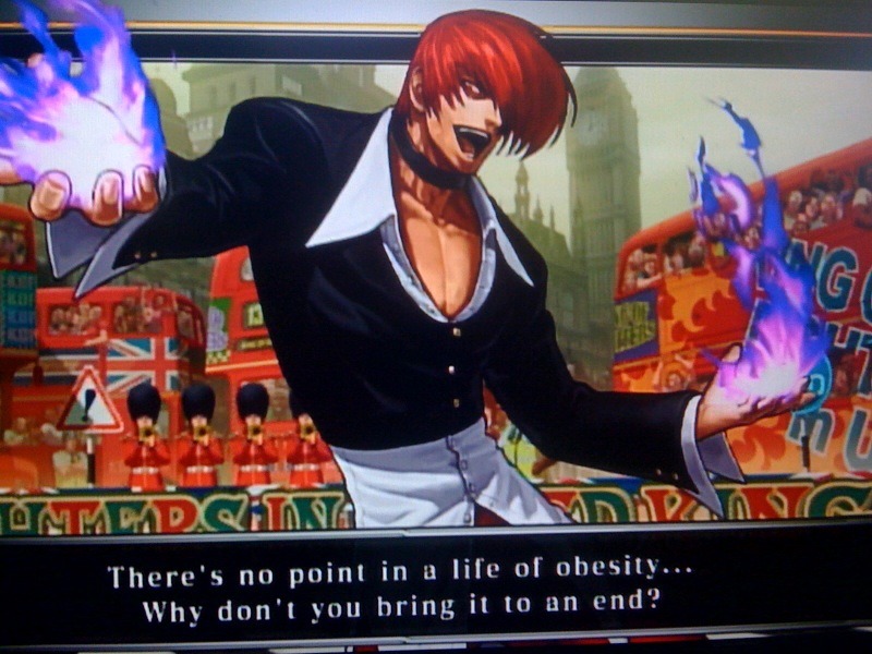 Bison2Winquote — - Iori Yagami, The King of Fighters 2002