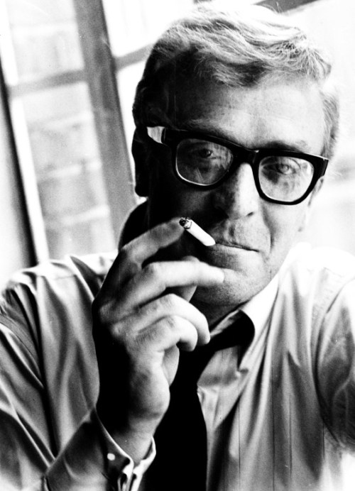 Michael Caine in glasses