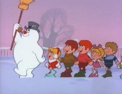 Image result for frosty the snowman gif