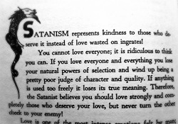 imaginetheavengers:1w1wbigher06fan:mistresserycinae:ciceroll:paradiseofthemindd:lekswinterisdyslexic:danplasmius:gender-ikari:harpyholidays:  bookerdewitt:  antique-arthur:  the-fact-rat:  The more I learn about Satanism, the less horrendous it seems.