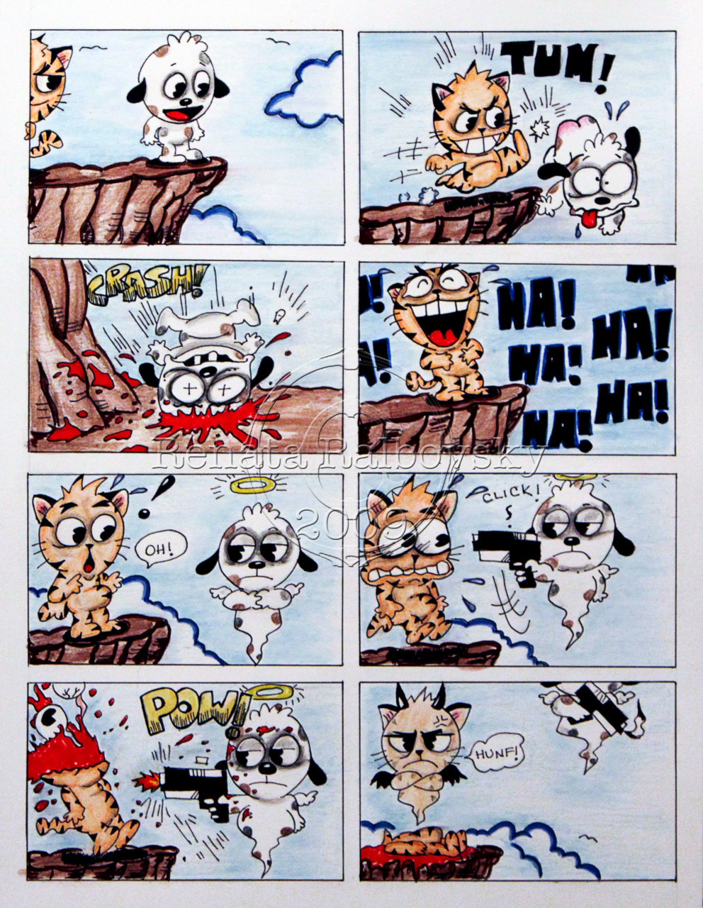 psychoren:  Art On Sale! All of the above originals are on sale. I have too much