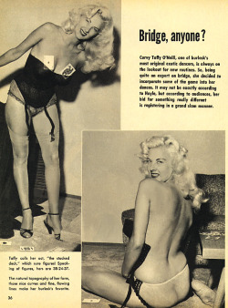 Taffey O'neil (Aka. Idella Holmes) Appears In A Pictorial Scanned From The Pages