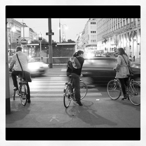 nocturnaldailies: Vienna #cycling #travel (Taken with instagram)