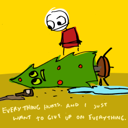 explodingdog:  Everything Hurts 