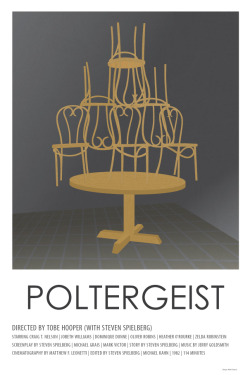 minimalmovieposters:  Poltergeist by Matt