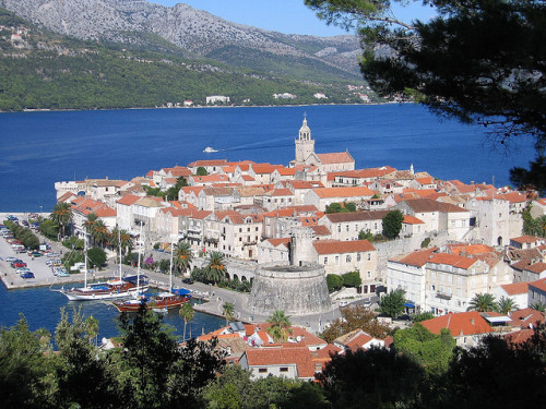 by shuebox on Flickr.Korčula town - Dalmatia Coast, Croatia.