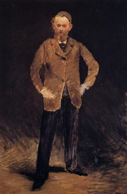 loquaciousconnoisseur:  Édouard Manet Self-Portrait with Skull Cap (1878) 