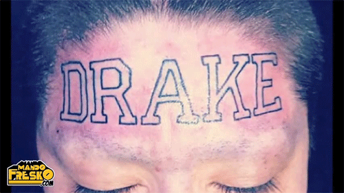 allthingsaubrey:  PAHAHAHAHAHAHA.  Haha @ Drake fucking somebody up.