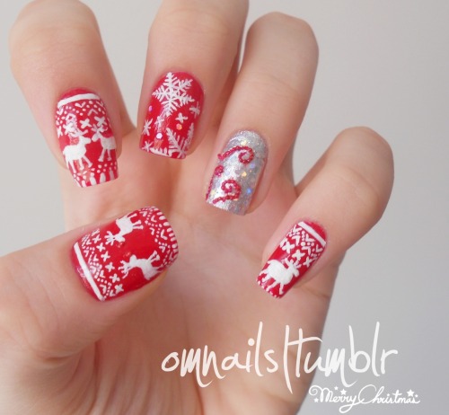 Porn photo omnails:  Christmas nail art | Inspired by