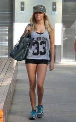 Ashley Tisdale Looking All Sporty And Sexy. ♥  She&Amp;Rsquo;S Definitely Becoming