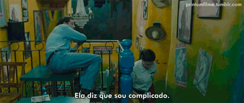 printumfilme:  Ela diz que sou complicado. 