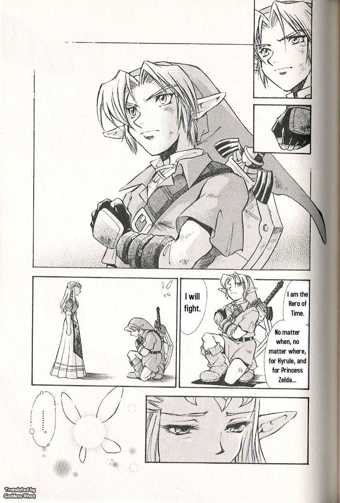 Some of Ocarina of Time manga!