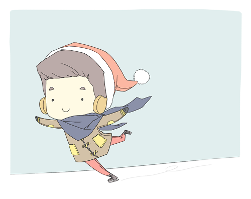 profoundrice:Blaine in wintery clothes, for dephigravity. ♥