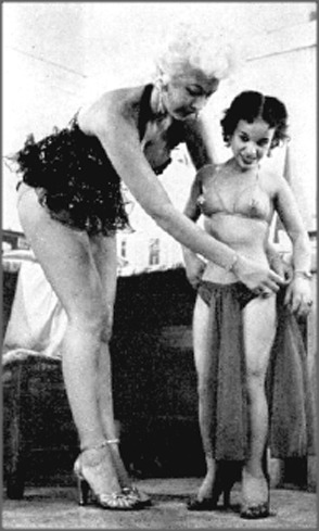 Tiny Dancerfrom Cabaret magazine 1956