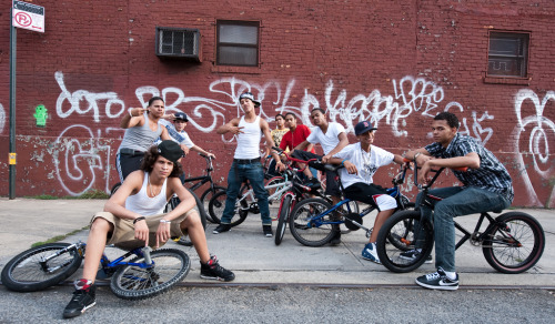 NYC Bikes By Chris Arnade Bike kids: Bushwick Brooklyn