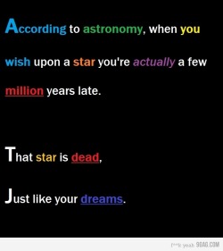 9gag:  (via 9GAG - Astronomy can be a b*tch sometimes.) 