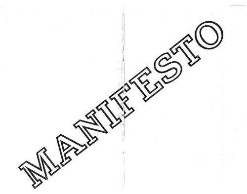 Manifestos, 1966 A Great Bear Pamphlet [view] [download]