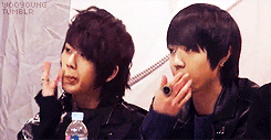 k0reanseoul:  My two favorite biases from MYNAME 