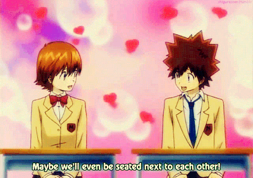 »Maybe we’ll even be seated next to each other! || KHR ep 27